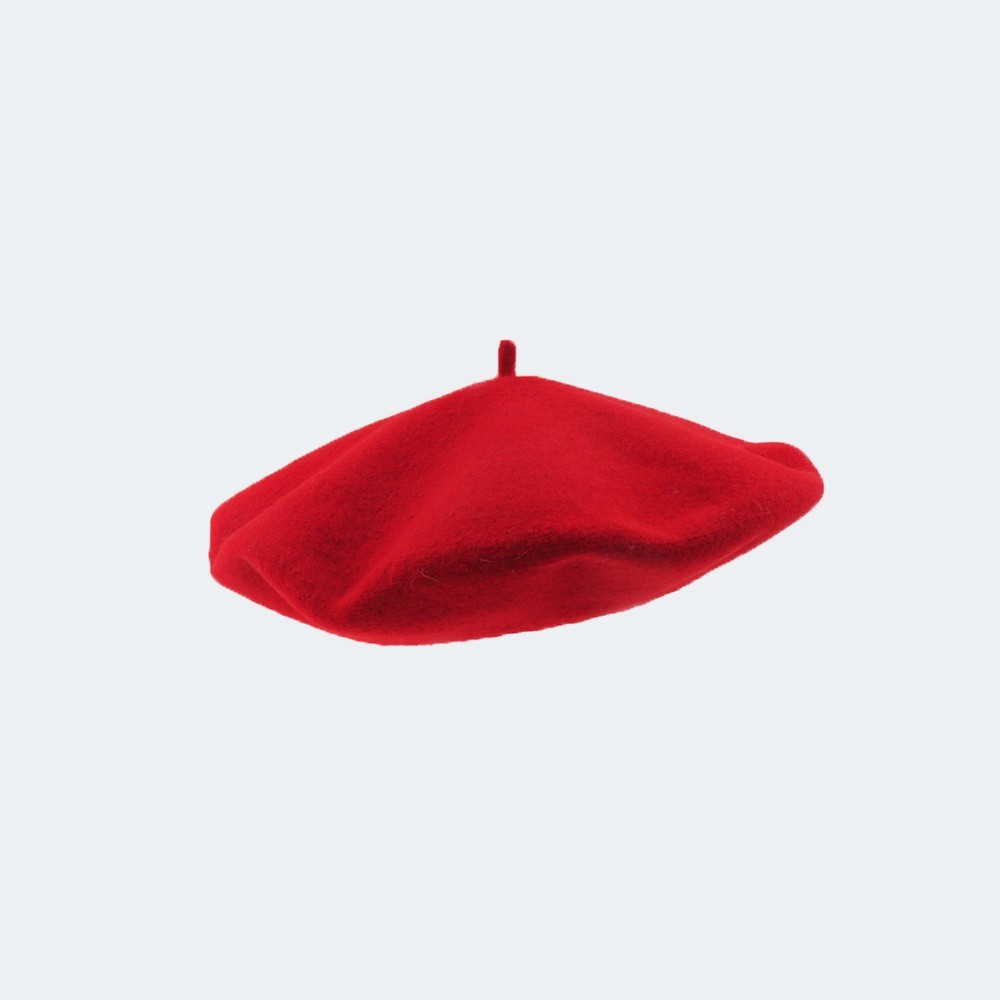[Le beret Francais] 22AW Béret Enfant Rouge 003 - Red