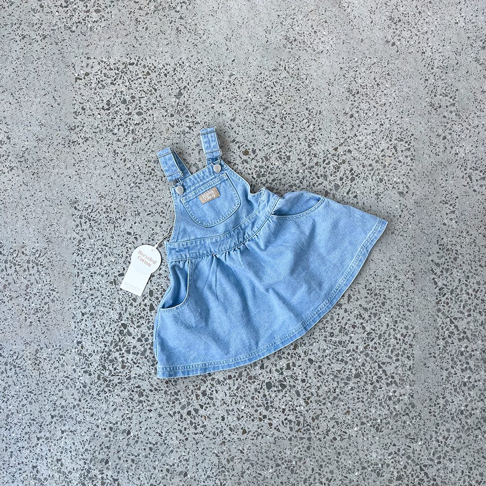 [TWIN COLLECTIVE] 24SS - 1　Dreamer Dress - Clear Blue