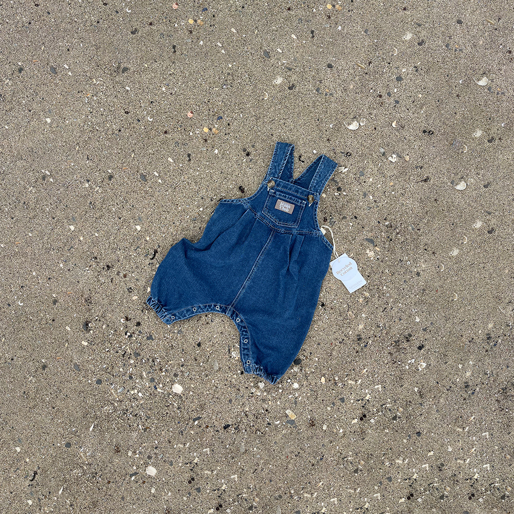 [TWIN COLLECTIVE] 24SS - 12　BABY OVERALL - COASTAL STONE BLUE